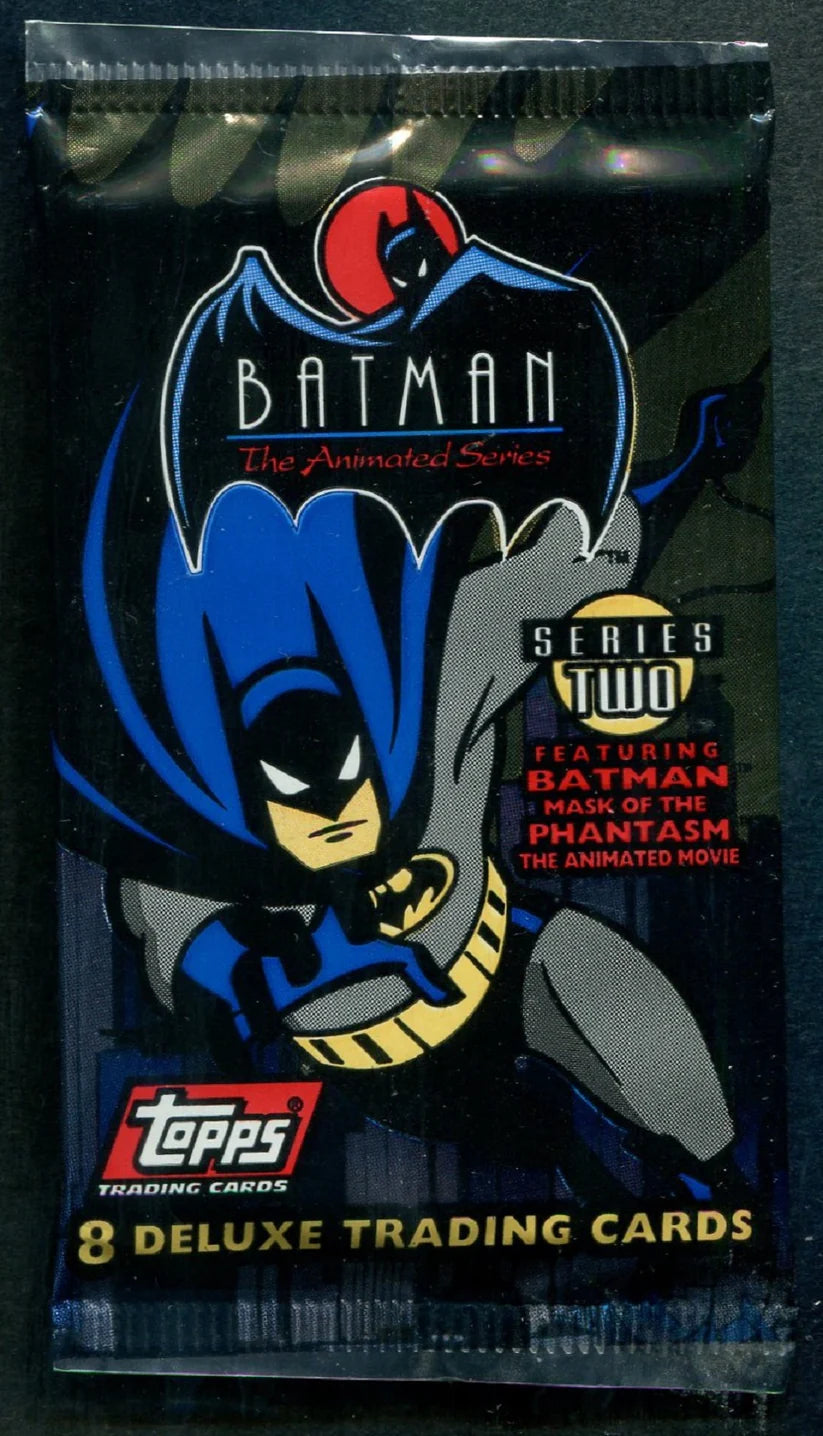 1993 Topps Batman The Animated Series Unopened Series 2 Pack (8)