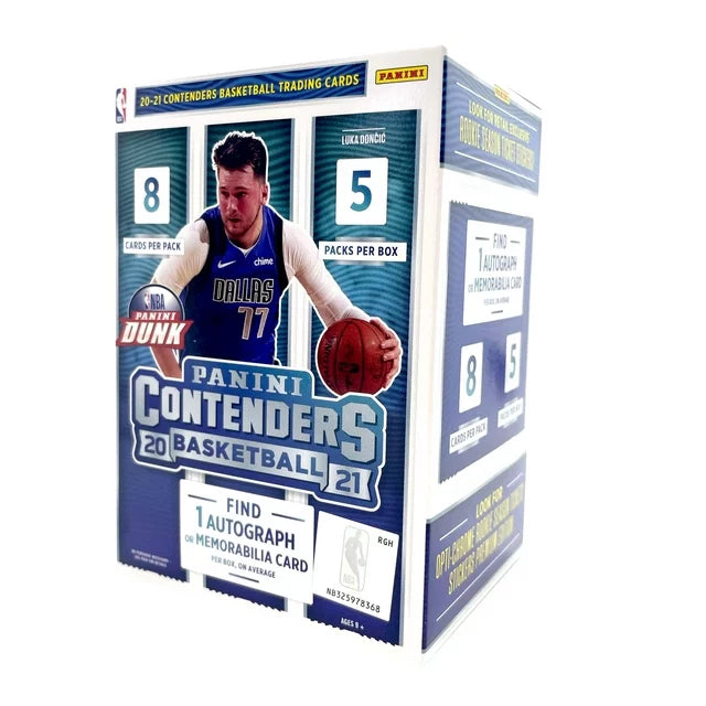 2020-21 Panini Contenders Basketball Blaster Box