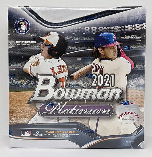 2021 Bowman Platinum Baseball Mega Box