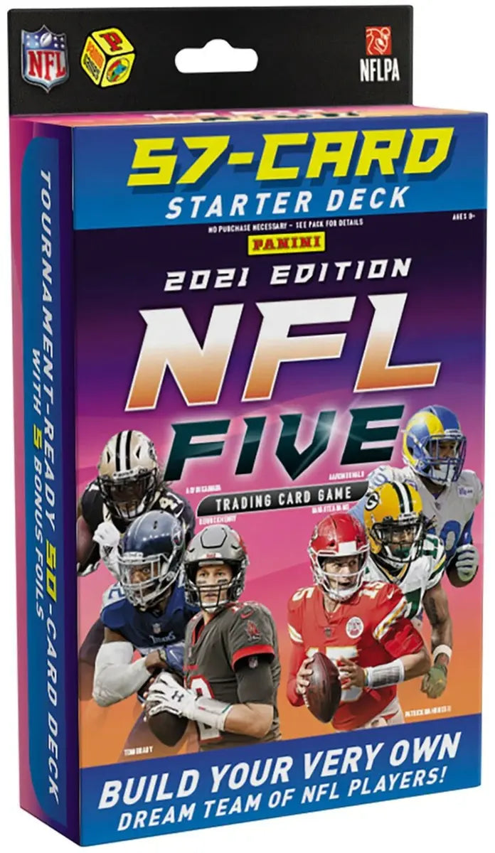 2021 Panini NFL Five Football Hanger Box