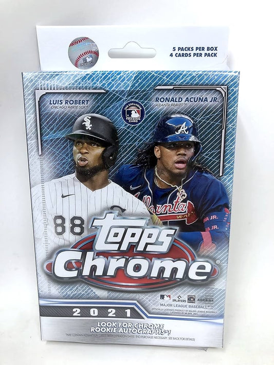 2021 Topps Chrome Baseball Hanger Box