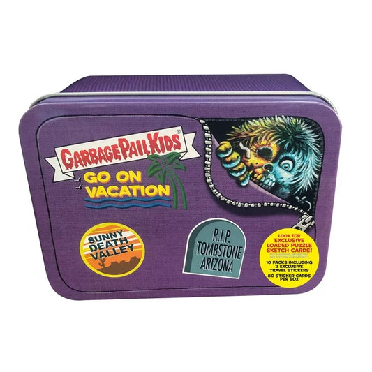 2021 Topps Garbage Pail Kids Go On Vacation (Purple Tin)