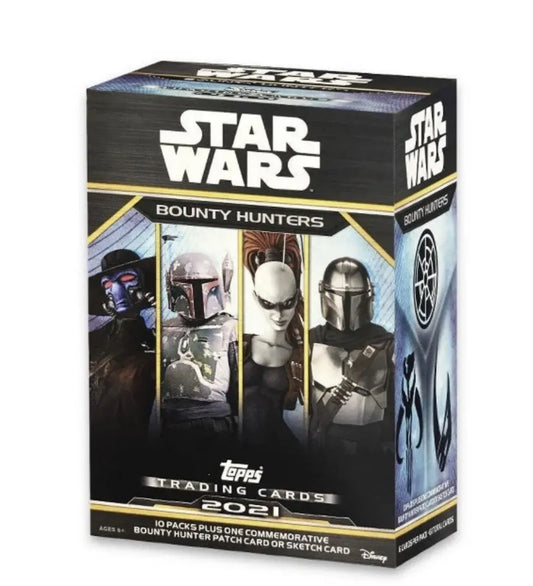 2021 Topps Star Wars Bounty Hunters Blaster Box