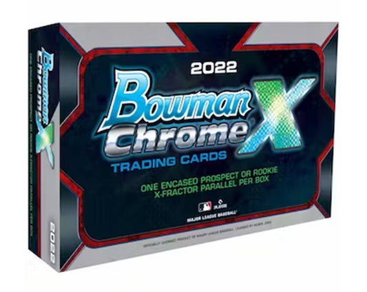 2022 Bowman Chrome X Baseball Box