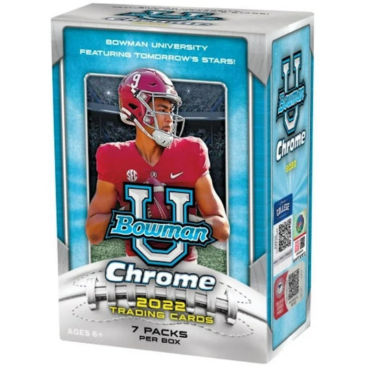 2022 Bowman U Chrome Football Blaster Box