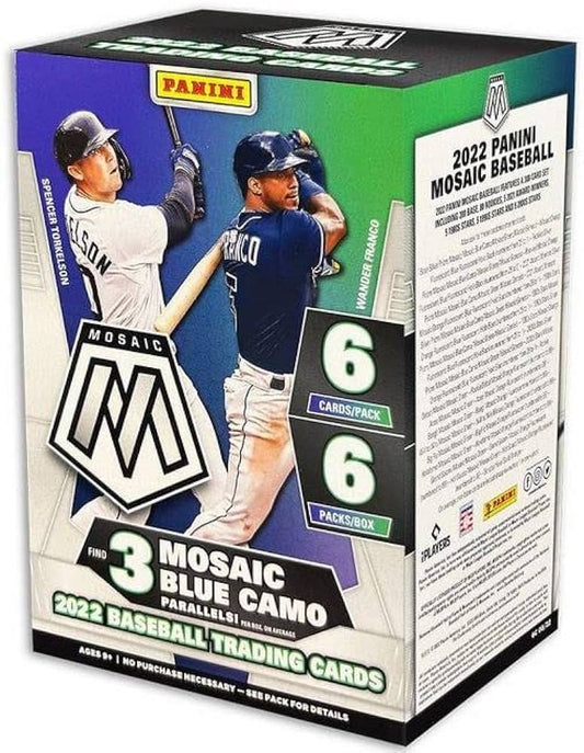 2022 Panini Mosaic Baseball Blaster Box