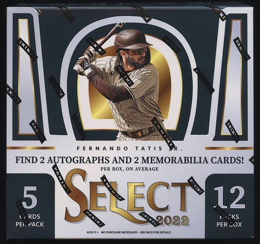 2022 Panini Select Baseball Box