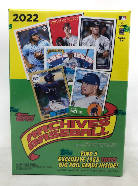 2022 Topps Archives Baseball Blaster Box