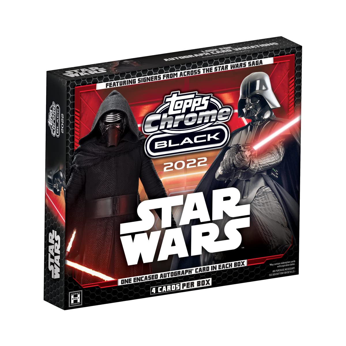 2022 Topps Chrome Black Star Wars Box