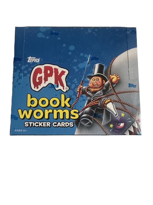 2022 GPK Bookworms Sticker Cards Mega Box