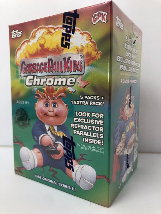 2020 Topps Chrome Garbage Pail Kids 1986 Original Series 5 Blaster Box