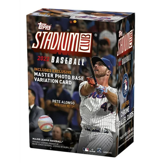 2022 Topps Stadium Club Baseball Blaster Box