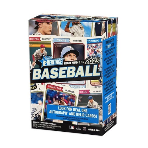 2023 Topps Heritage High Number Baseball Blaster Box