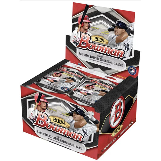 2024 Bowman Baseball Factory Sealed Display Box Single Pack.