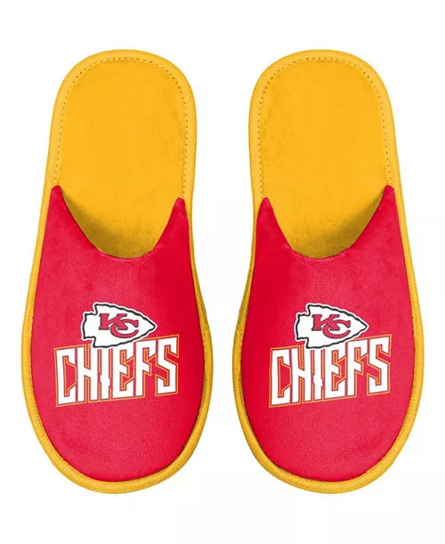 FOCO Kansas City Chiefs Scuff Slide Slippers (Men's L 11-12)