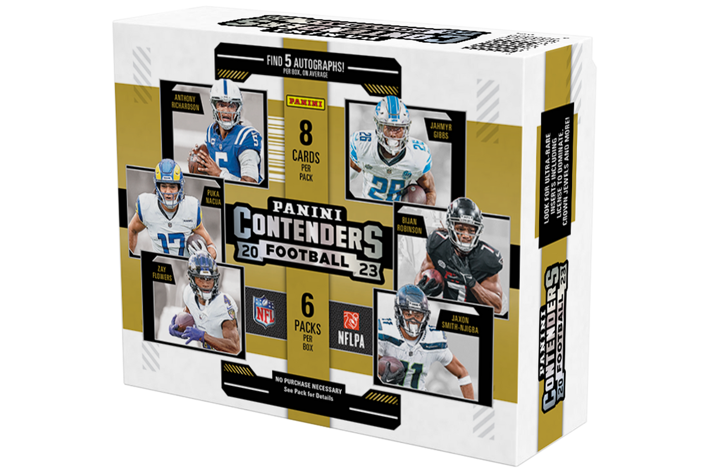 2023 Panini Contenders NFL Trading Card Box (Hobby). New. 5 Auto's!