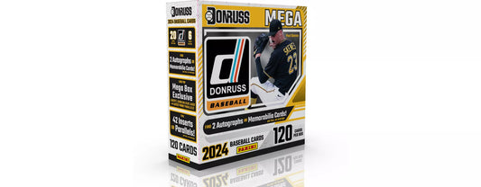 2024 Panini Donruss Baseball Mega Box. New.