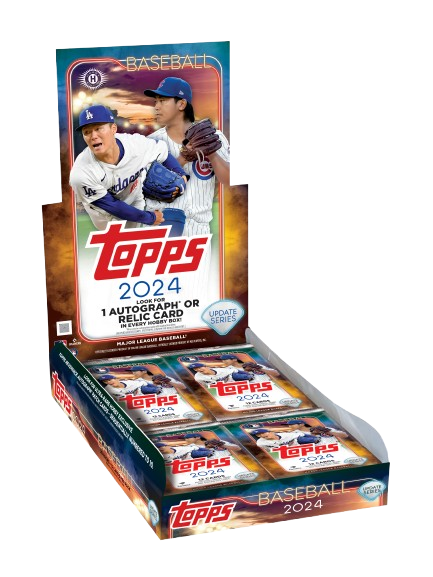 2024 Topps Update MLB Hobby Box. New. 1 Auto or Relic!