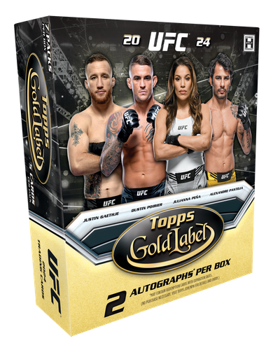 2024 Topps UFC-GOLD LABEL 2024 Hobby Breaker! 2 Auto's!