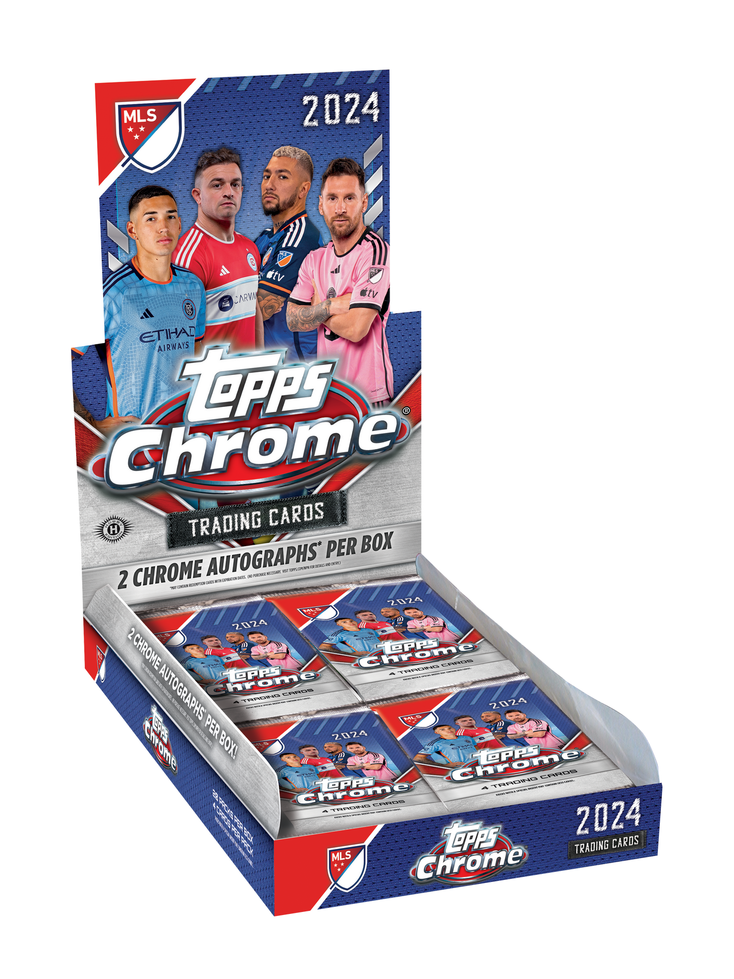 2024 Topps MLS Chrome Hobby Box!