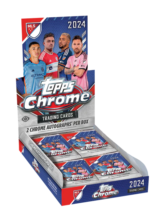 2024 Topps MLS Chrome Hobby Pack!