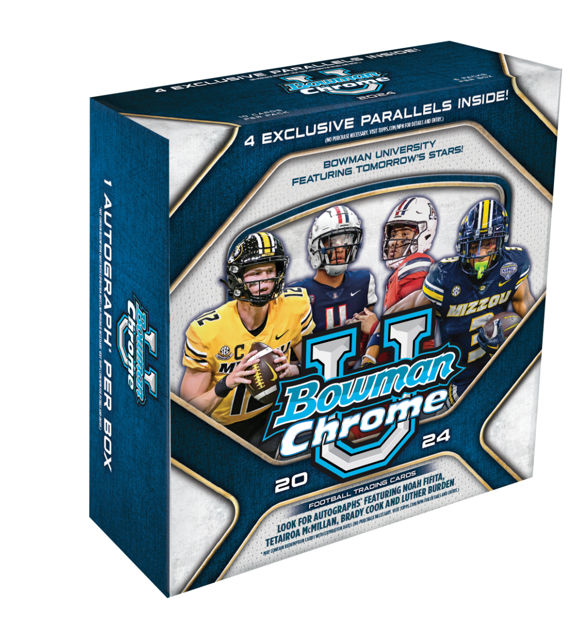 2024 Bowman University Chrome® Football - Mega Box