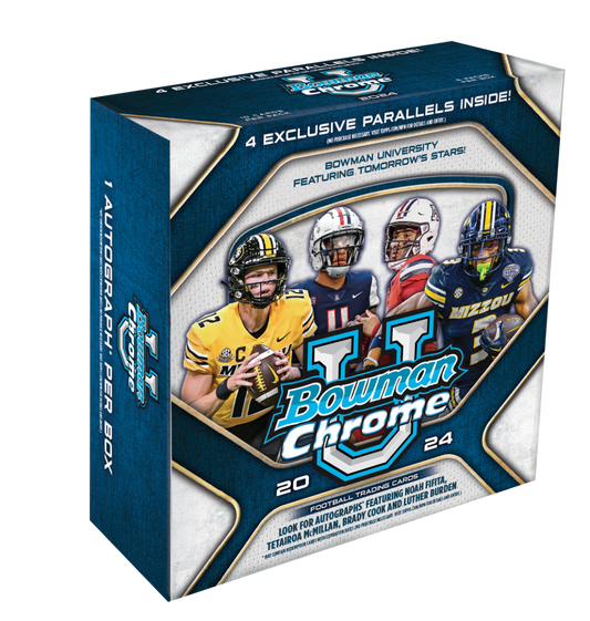 2024 Bowman University Chrome® Football - Mega Box