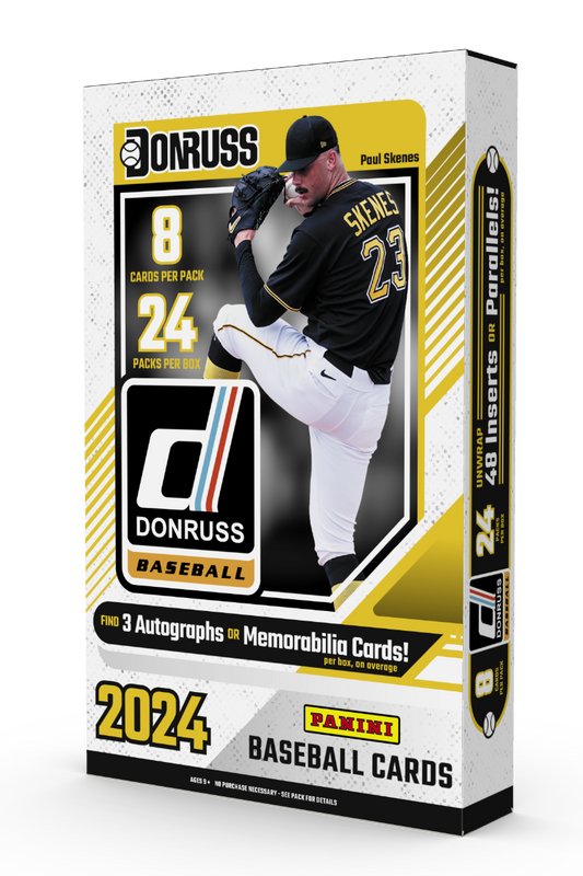 2024 Panini Donruss Baseball Hobby Pack. New.