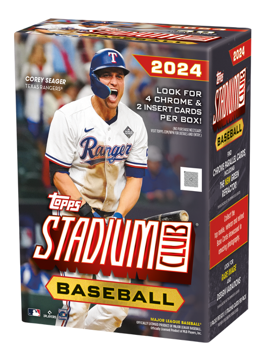 2024 Topps Stadium Club MLB Blaster Retail Box. New.