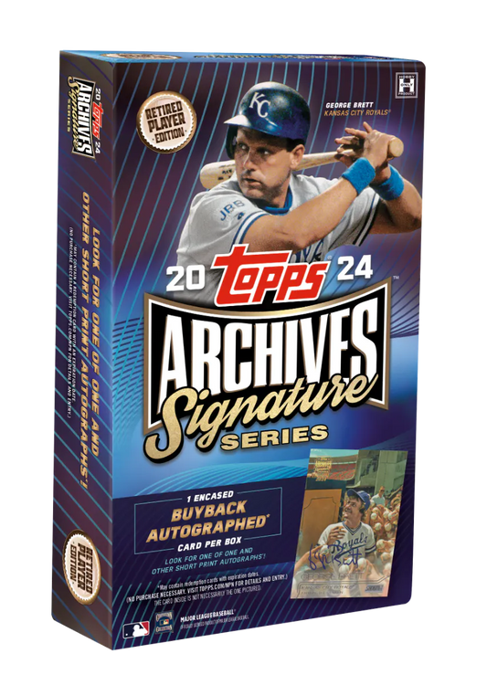 2024 Topps Archives MLB Signature Series Retired Player Edition. New.