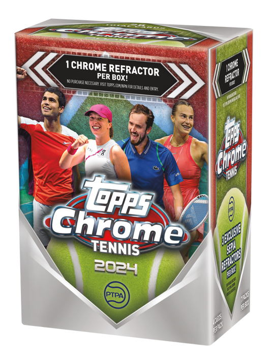 2024 Topps Chrome Tennis Blaster. New.