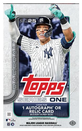 2025 Topps MLB Series 1 Hobby Box!