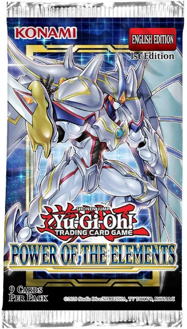 Yu Gi Oh Power of the Elements Booster Pack. New.