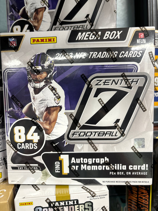 2023 Panini Zenith Football Mega Box. New. 1 Auto or Memorabilia!