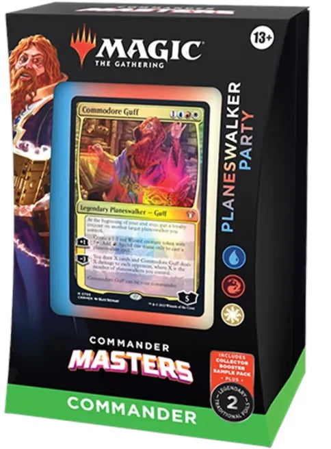 Magic The Gathering Commander Masters Commander Decks. Planeswalker Party. New.