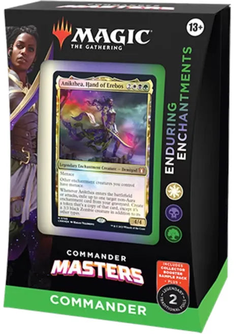 Magic The Gathering Commander Masters Commander Decks. Enduring Enchantments. New.