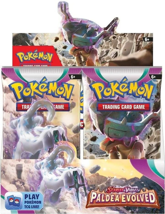 Pokemon Paldea Evolved Booster Box! New! 36 packs.