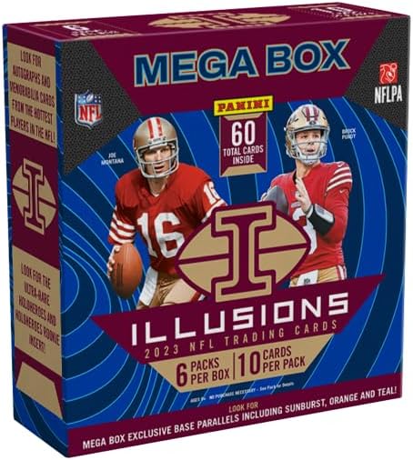 2023 Panini Illusions Football Mega Box. New.