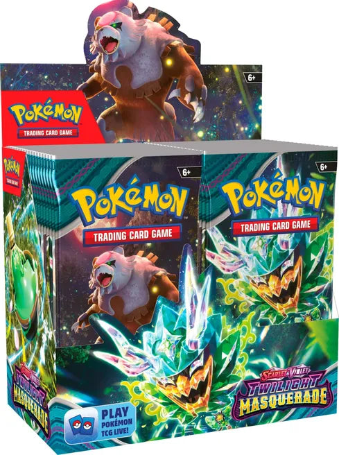 Pokemon Twilight Masquerade Scarlet & Violet Sealed Booster Box! New.