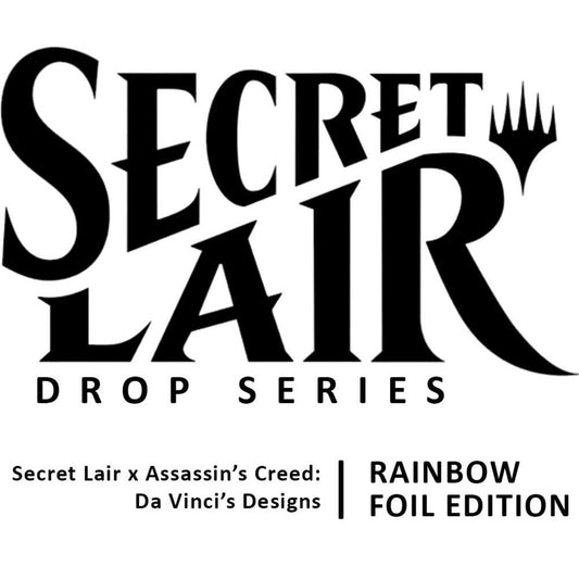 MTG Secret Lair Drop: Secret Lair x Assassin's Creed: Da Vinci's Designs - Rainbow Foil Edition - Secret Lair Drop Series (SLD)