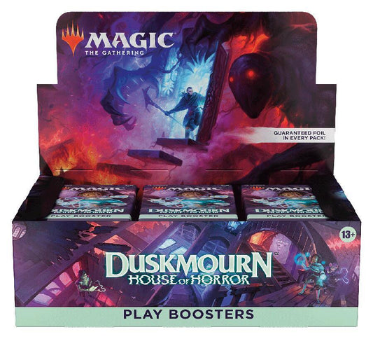 Magic the Gathering Duskmourn: House of Horror - Play Booster Display. Sealed.