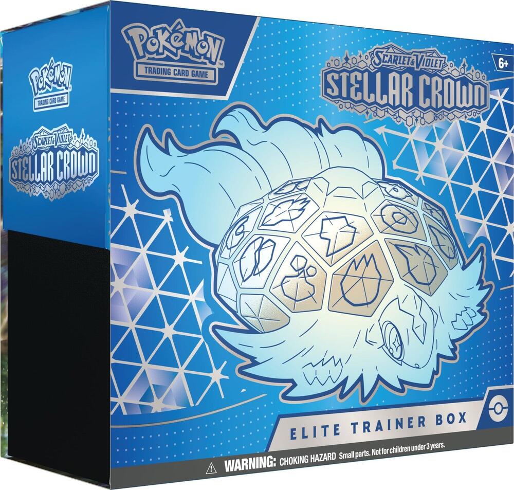 Pokemon Stellar Crown Elite Trainer Box. New.