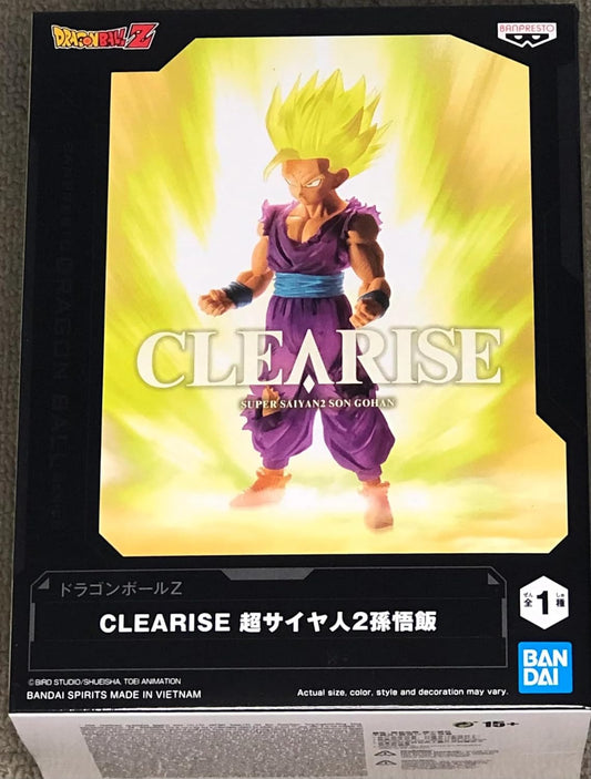 Dragon Ball Z CLEARISE Super Saiyan 2 Son Gohan. New in Box.