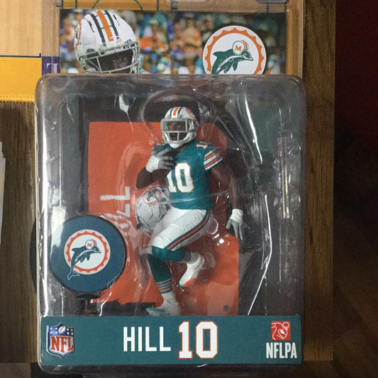 McFarlanes Sportspicks NFL Sports Picks Dolphins Tyreek Hill 7in Figure. New.