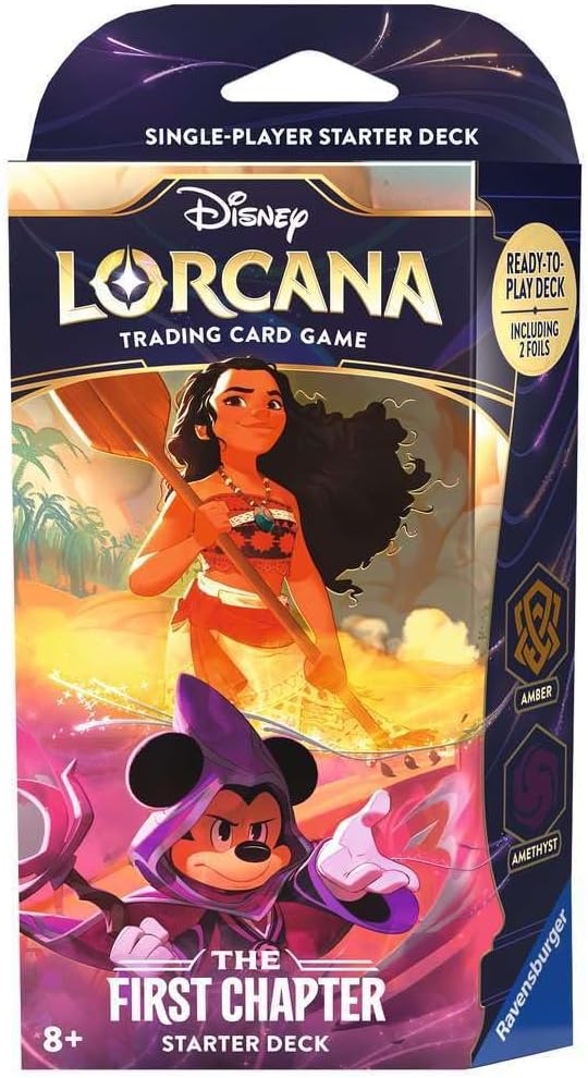 Disney Lorcana The First Chapter Starter Deck Amber & Amethyst