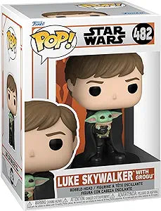 Funko POP! Luke Skywalker with Grogu #482