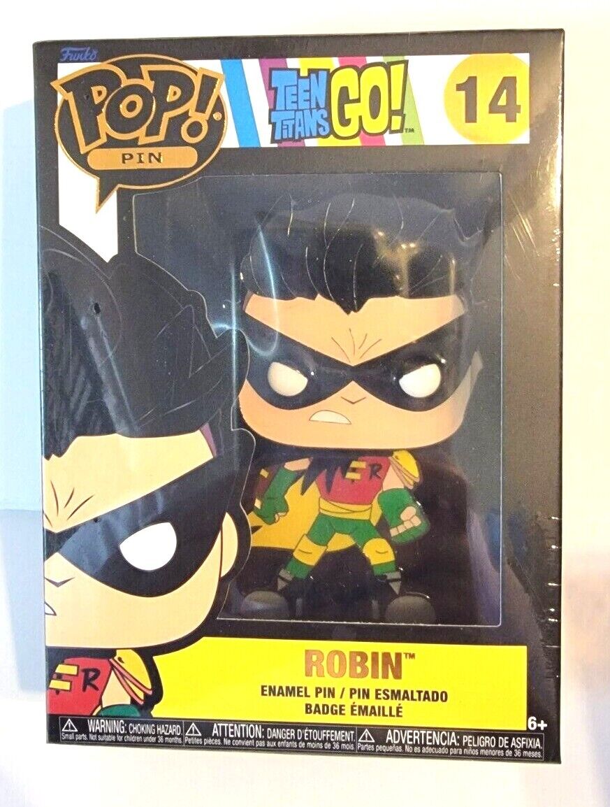 Funko POP! Pin Teen Titans Go Robin #14