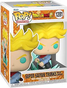 Dragon Ball Z Funko POP! Super Saiyan Trunks with Sword #1281. New in Box.