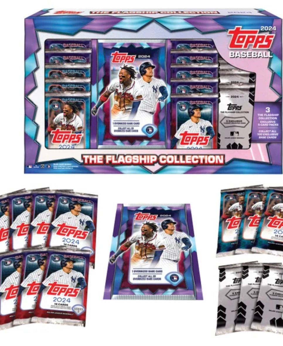 2024 Topps MLB The Flagship Collection MEGA Box! New! LOADED!