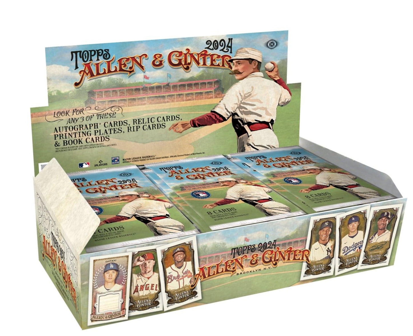 2024 Topps Allen & Ginter Hobby Box! 3 hits!